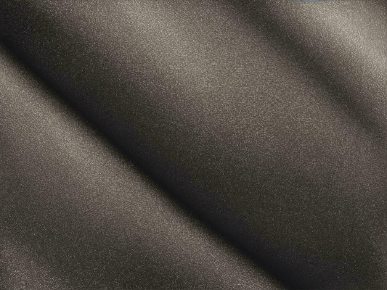 Black abstract background. Beautiful folds on shiny fabric or leather. Silk satin texture background for design. Elegant silver background. photo