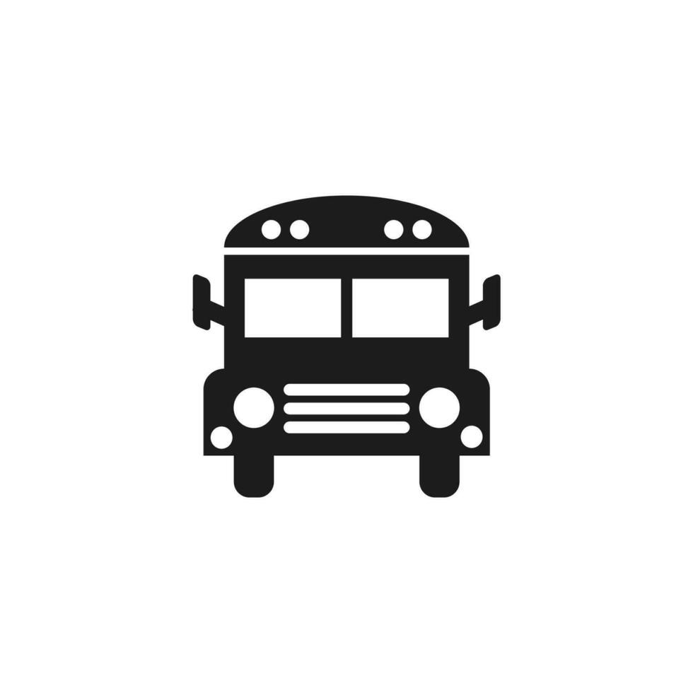 autobús icono firmar símbolo vector