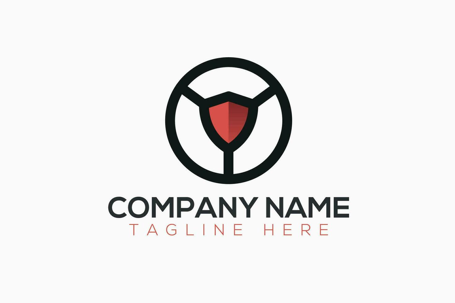 security company logo design vector