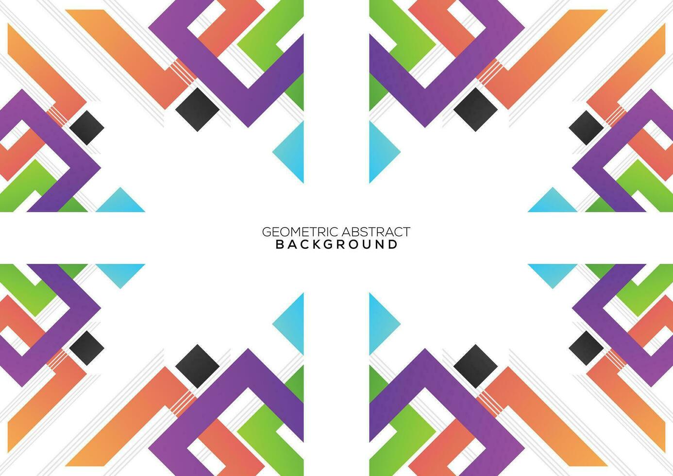 modern geometric background abstract design vector