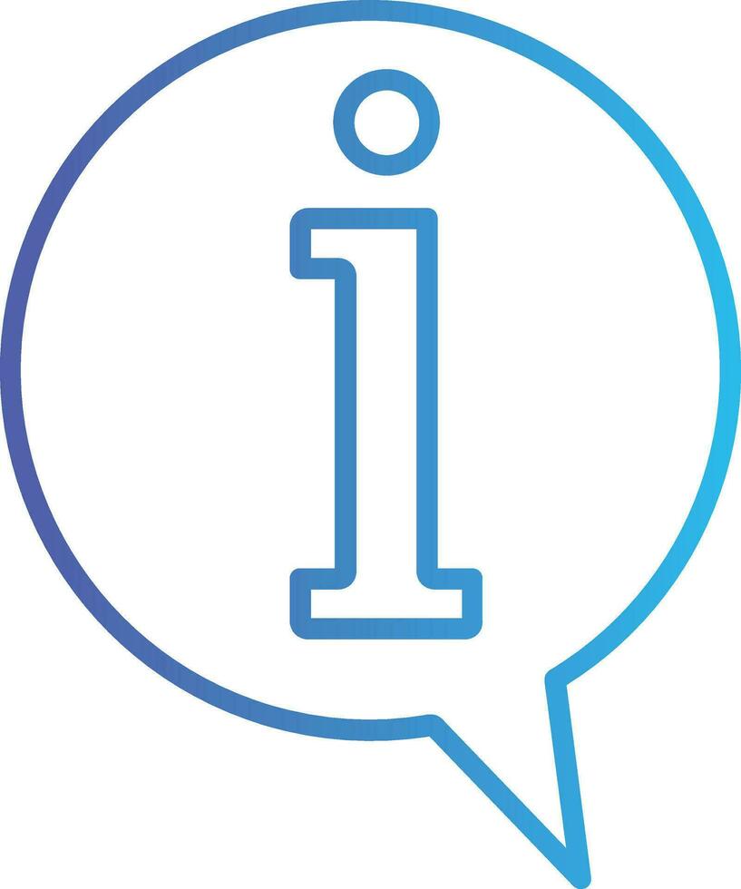 Info Filled Icon vector