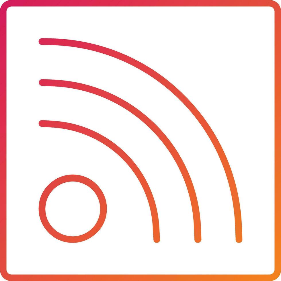 Rss Vector Icon