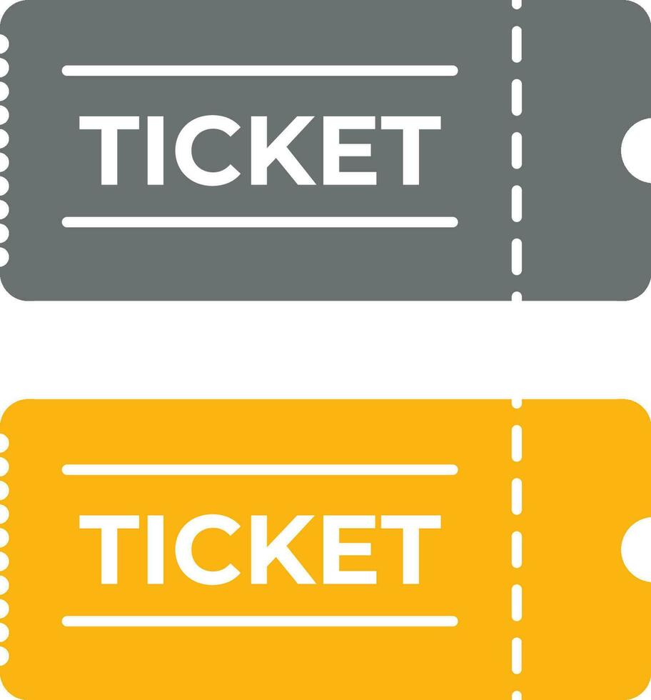 Ticket Icon ector. event tickets vector icons