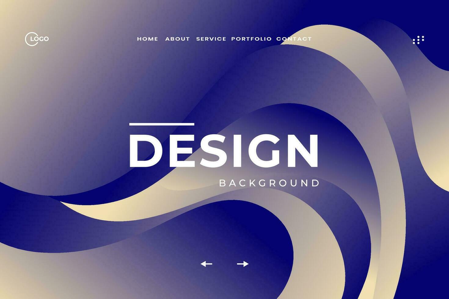 Blue Gradient Abstract Background Colorful Waves. Ideal for web design, presentations, digital creations, and various digital projects vector