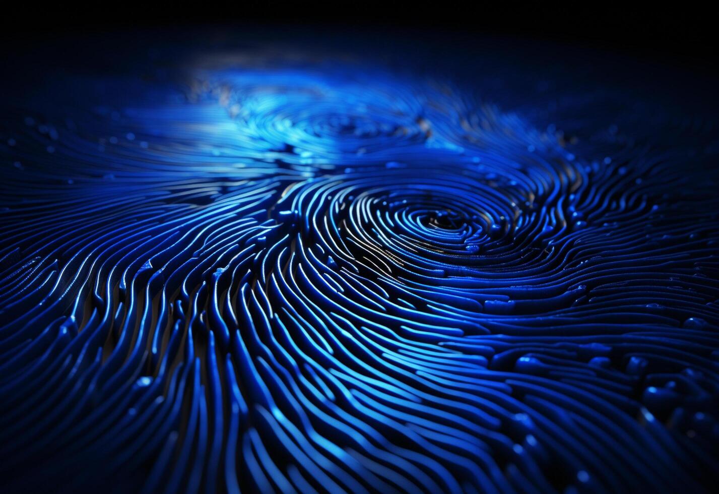 Abstract background in fingerprint tech style photo