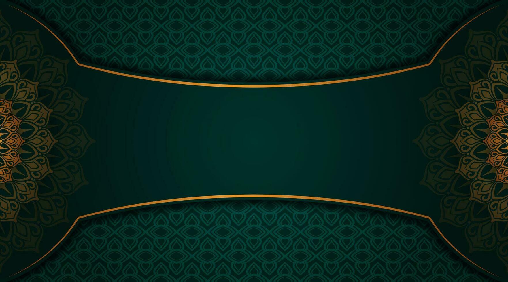 luxury background with mandala ornament vector