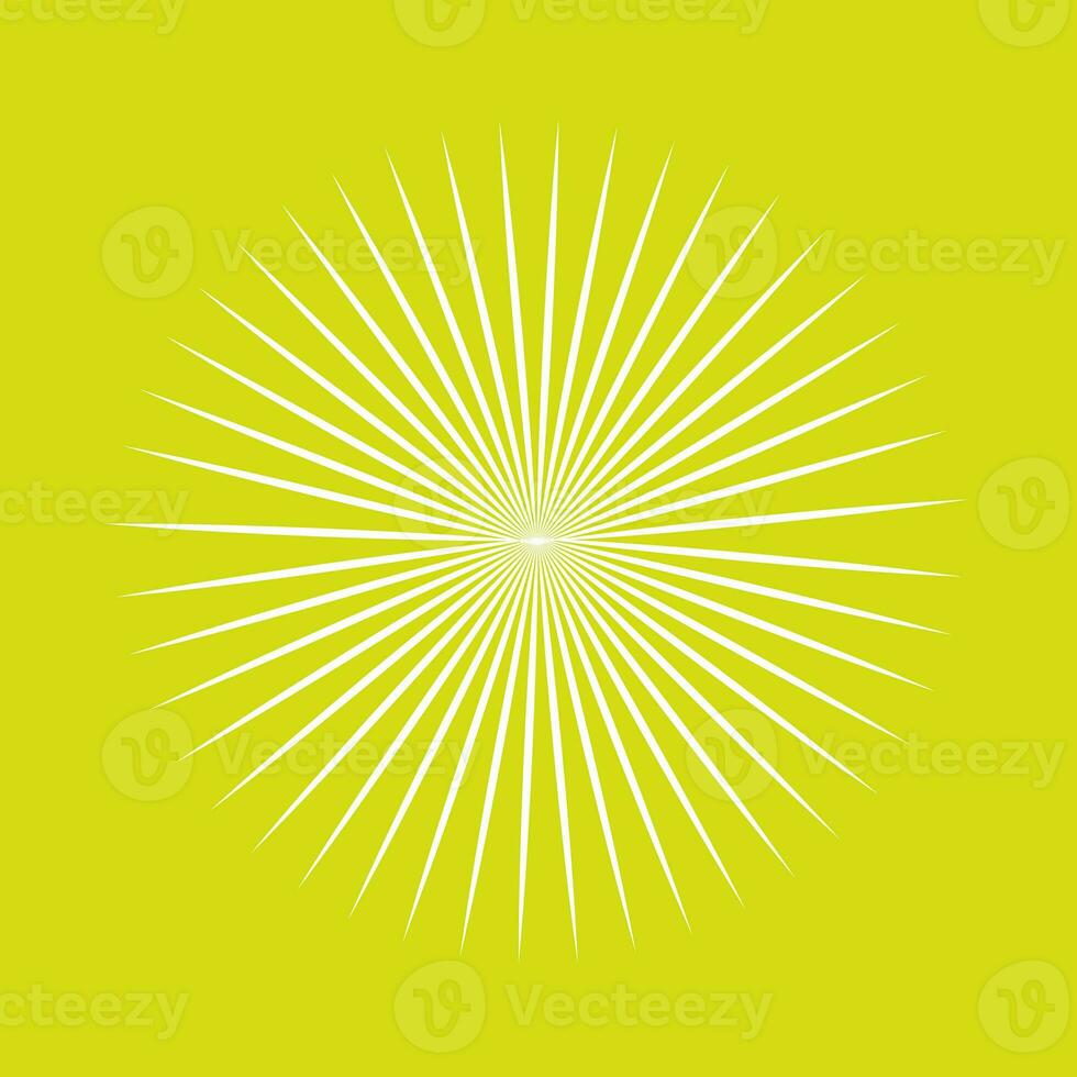 Sun Sunburst Pattern photo