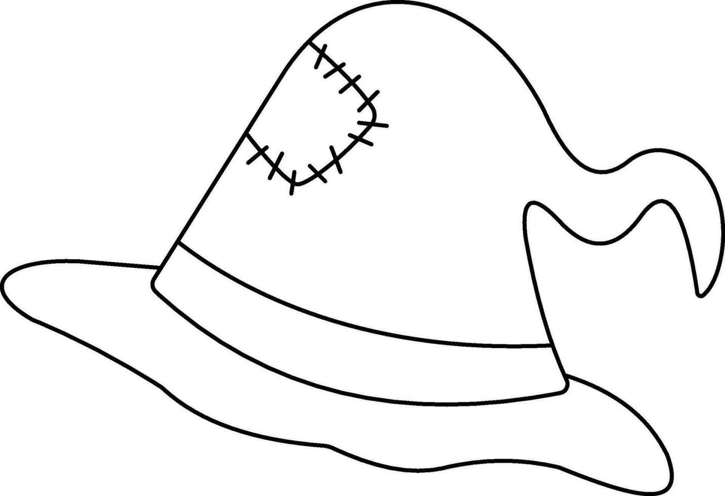 Outline Halloween clipart for the Halloween Party vector