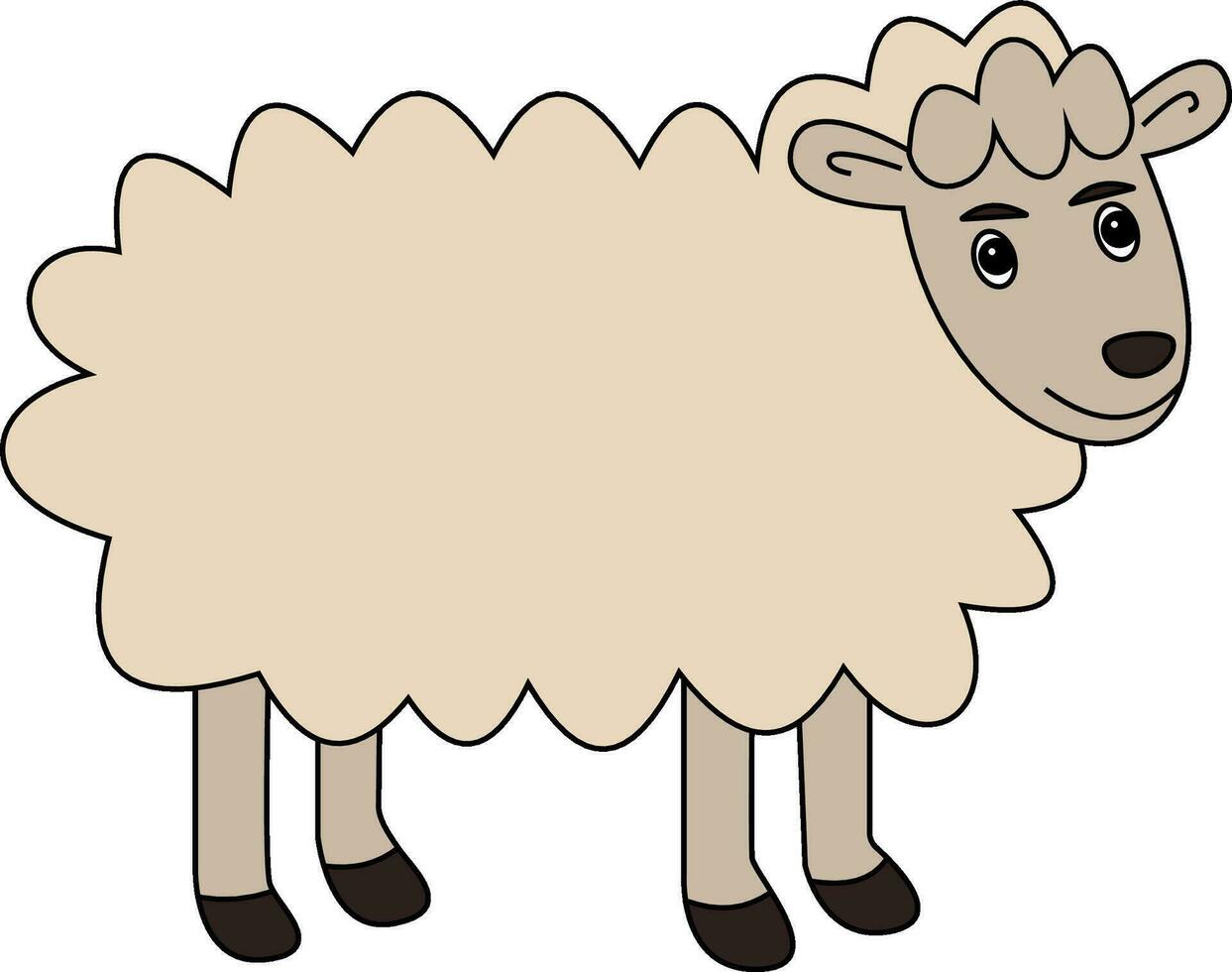 Farm clipart. farming animals. vector