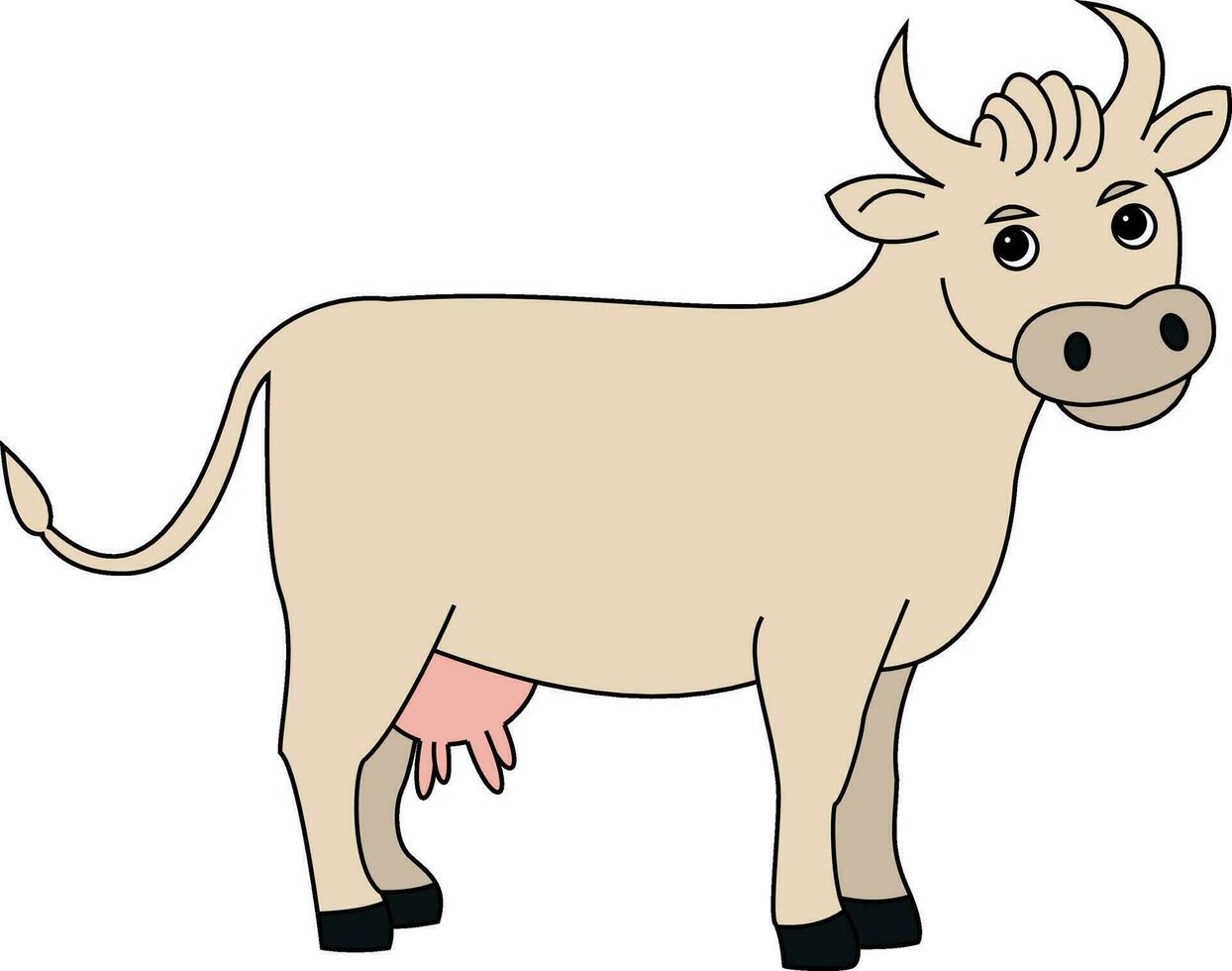 Farm clipart. farming animals. vector