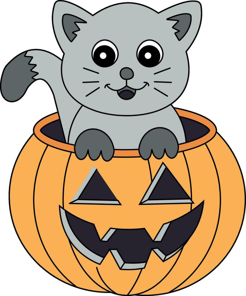 Halloween Clipart for the Halloween night vector