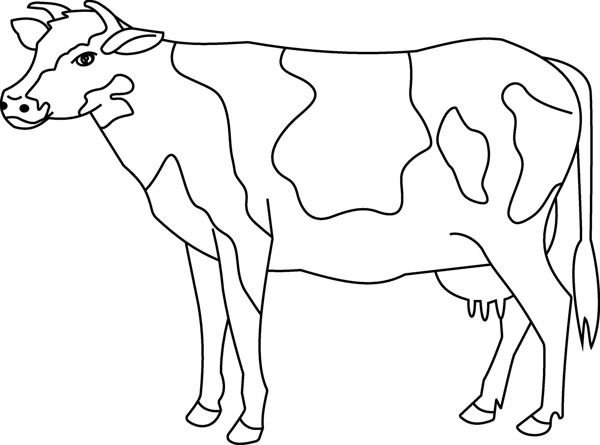 Outline farming clipart. farm animals clipart 29310515 Vector Art at ...