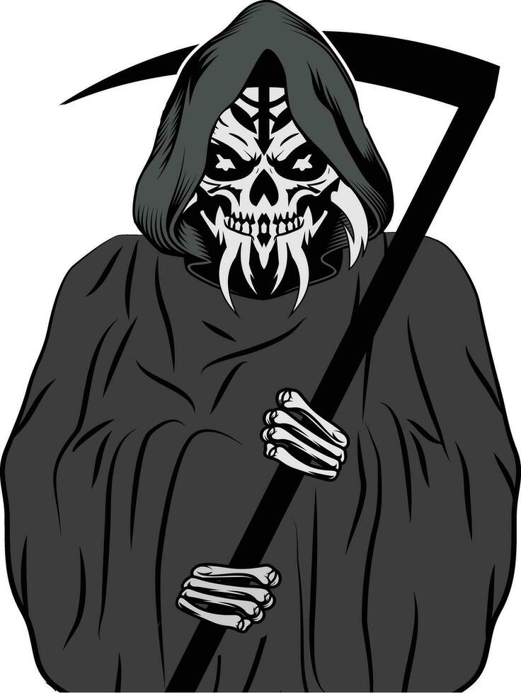 Vector grim reaper  premium Illustration