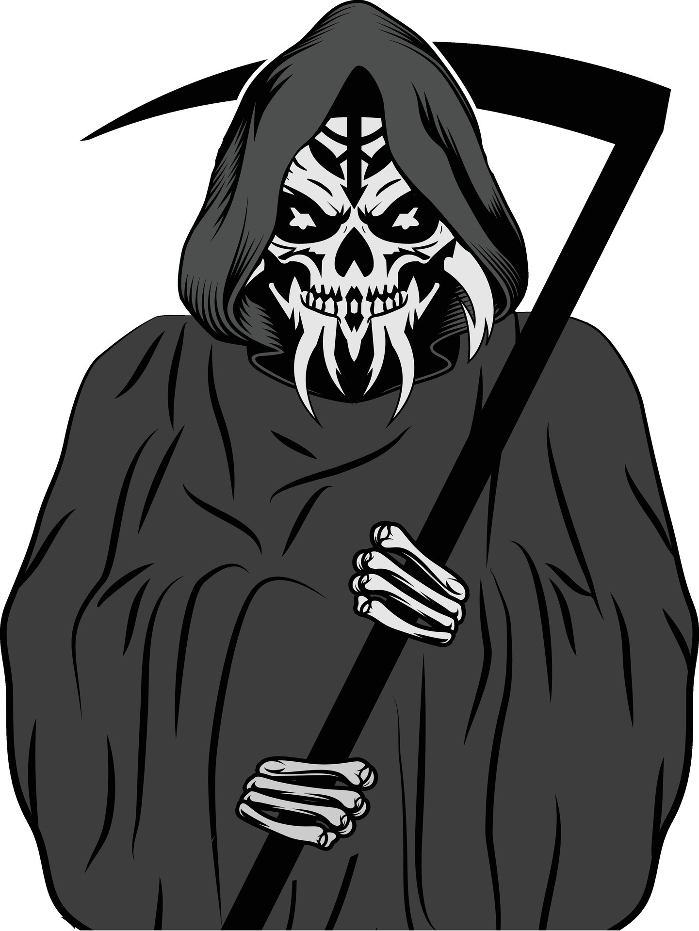 Vector grim reaper premium Illustration 29310666 Vector Art at Vecteezy