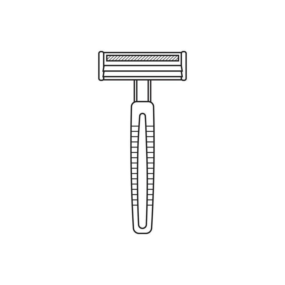 Hand drawn cartoon Vector illustration razor icon in doodle style