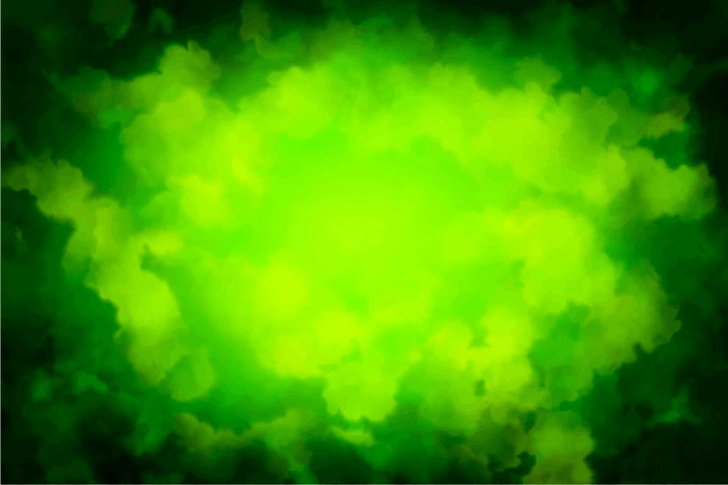 tóxico verde fumar, oscuro antecedentes. realista verde malo oler, magia niebla nube, químico tóxico gas vector