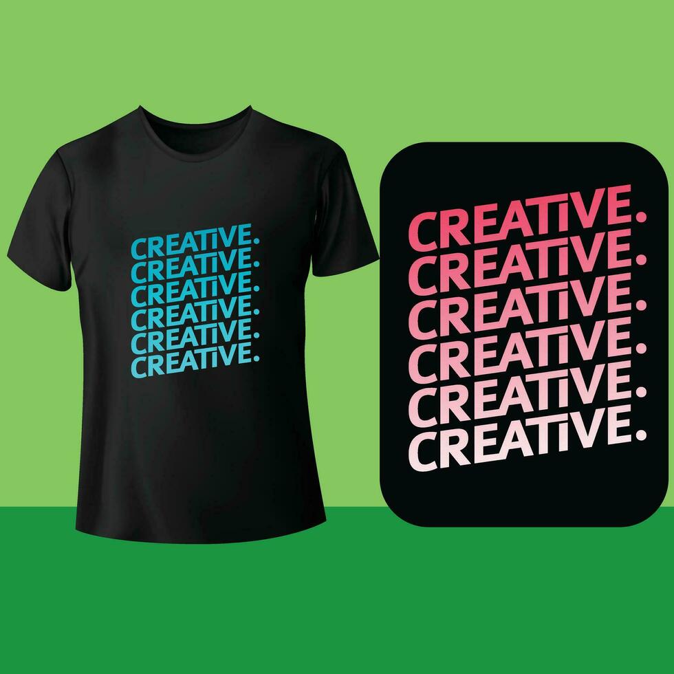 creative typography Vector illustration design for fashion graphics, t-shirt prints