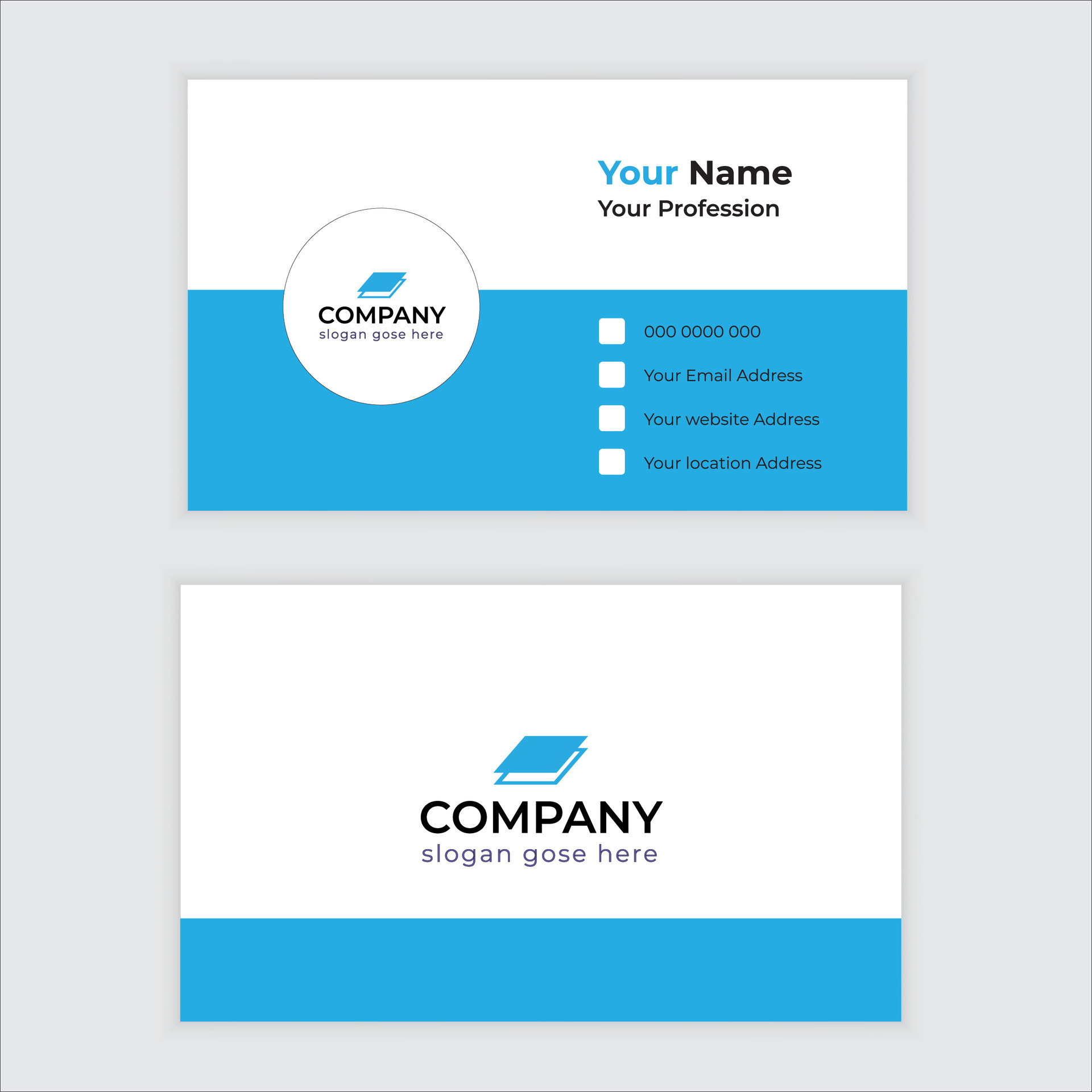 Creative Business Card Template Free Vector 29311329 Vector Art at Vecteezy
