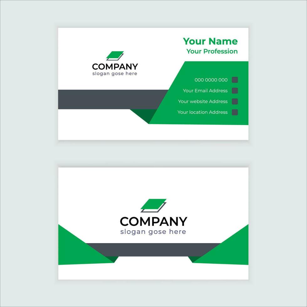 Creative Business Card Template Pro Vector