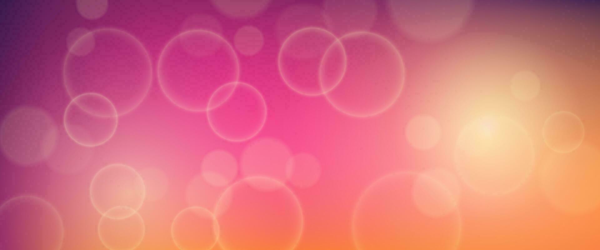 Abstract background with blur bokeh light effect vector