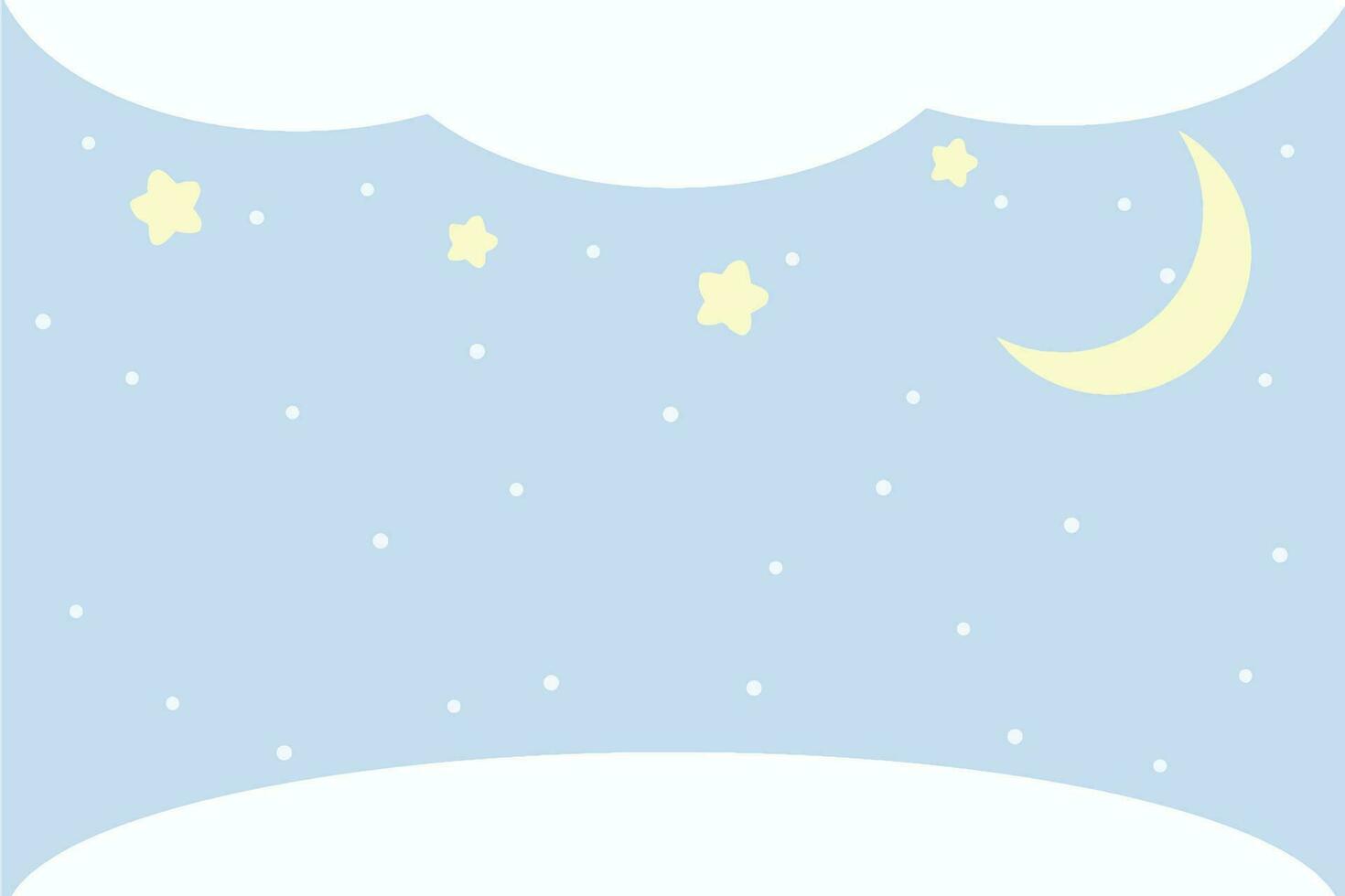 Snow night blue background, for decoration invitation and greetings vector