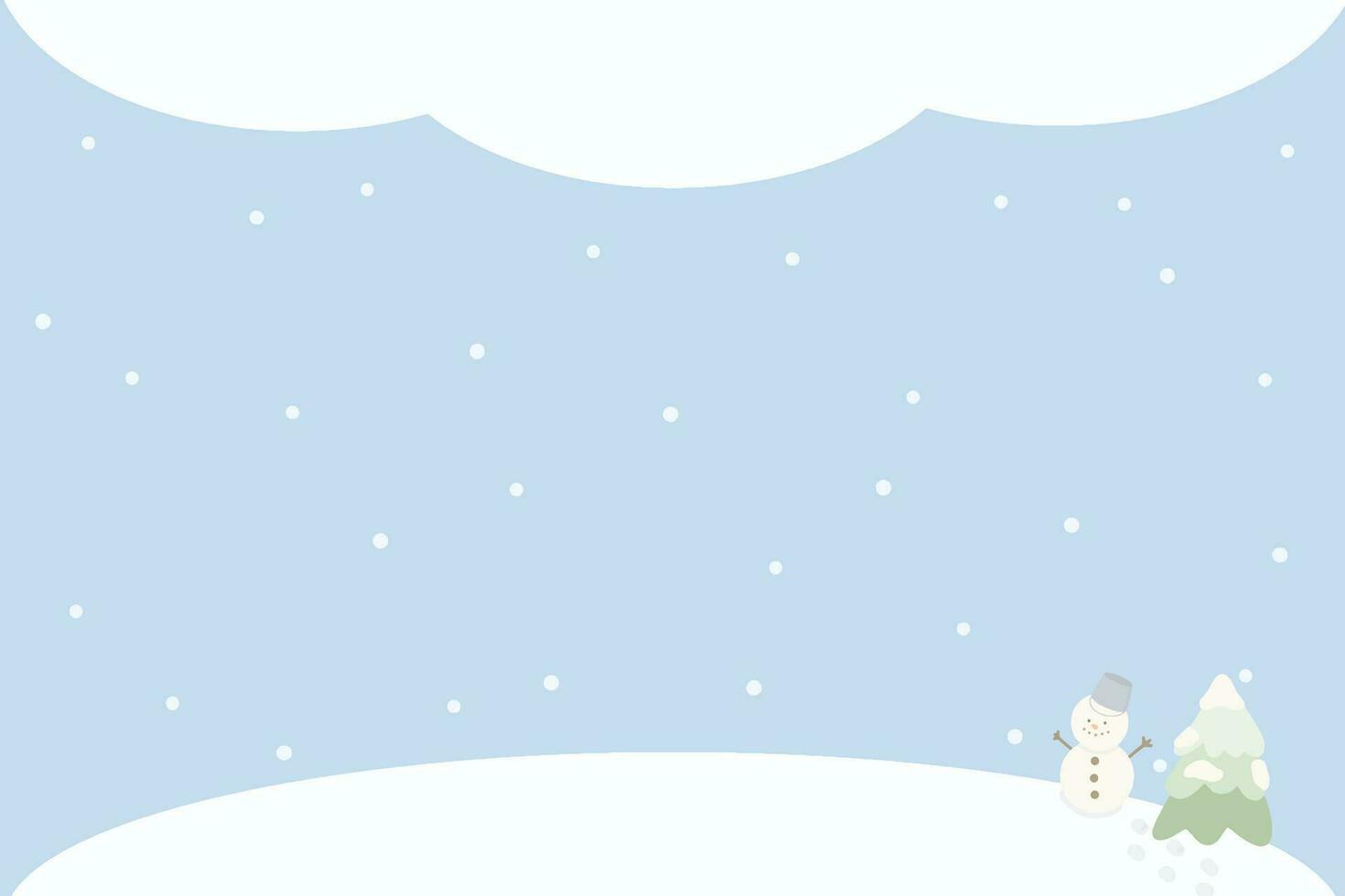 Snow night blue background, for decoration invitation and greetings vector