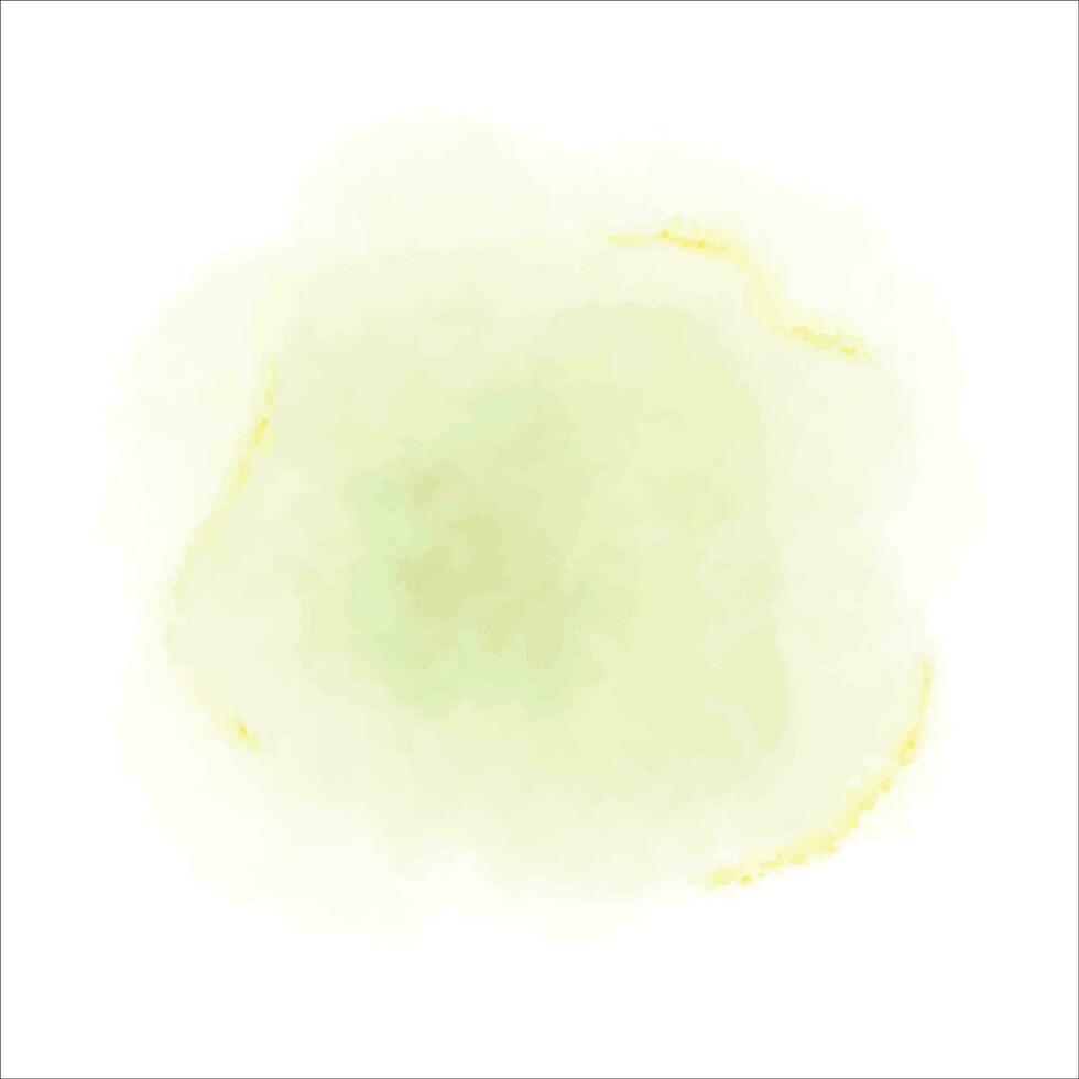 watercolor circle element vector