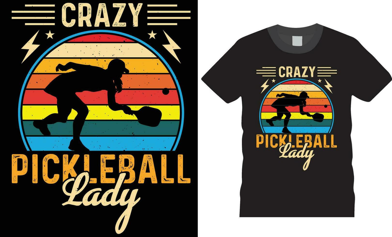 Pickleball t shirt design vector