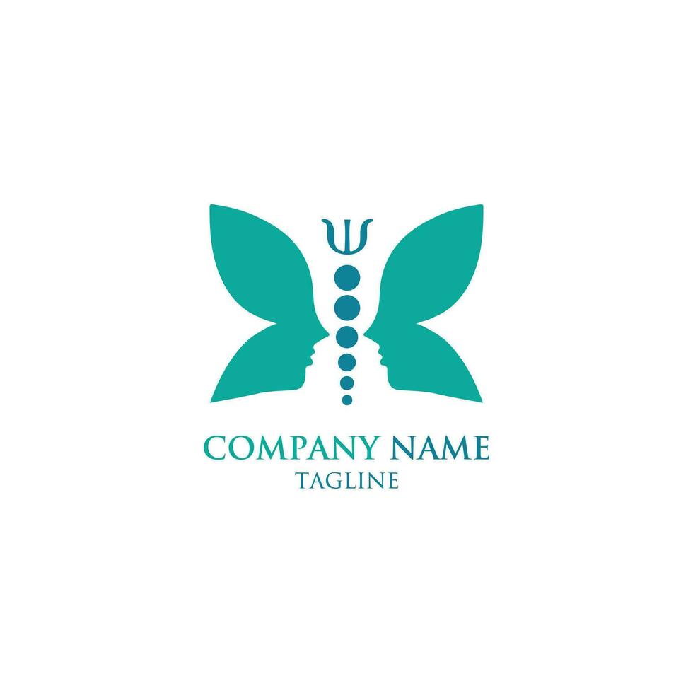 clinical psychology Church logo. CROSS LOGO DESIGN INSPIRATION vector