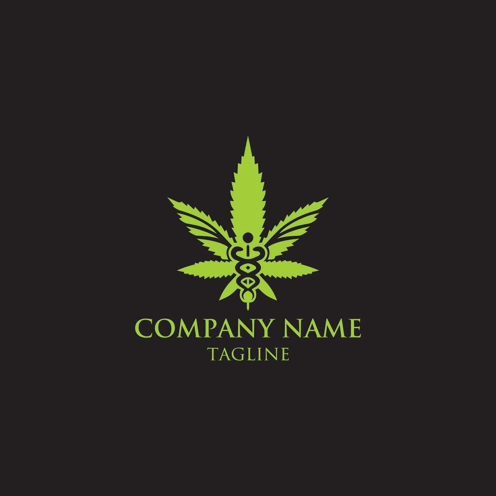 Maple Leaf Logo design and medical logo vector