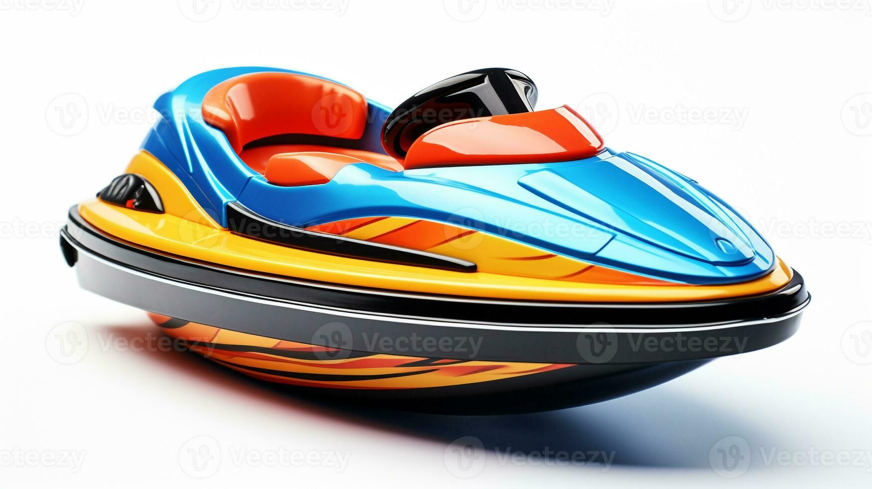 Displaying a 3D miniature Speedboat. Generative AI 29313084 Stock Photo ...