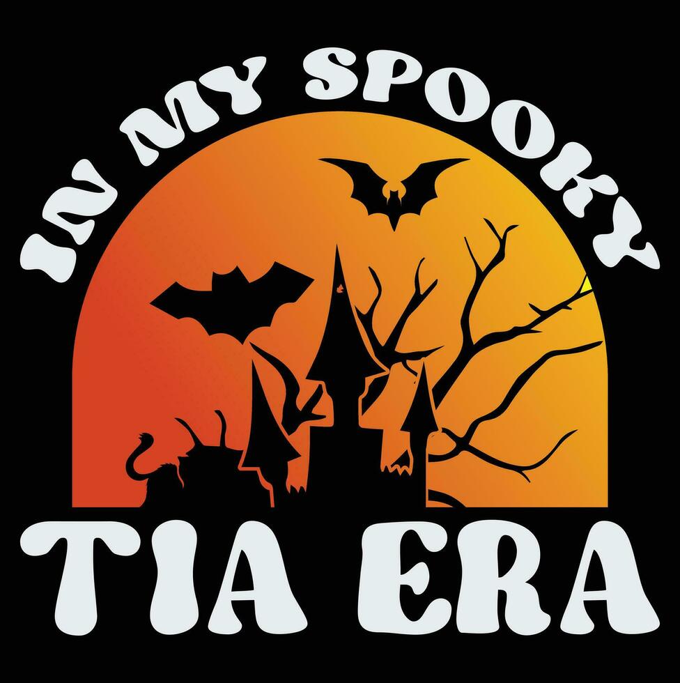 Halloween t-shirt design vector