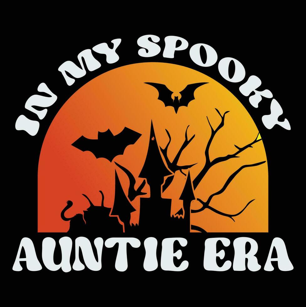 Halloween t-shirt design vector