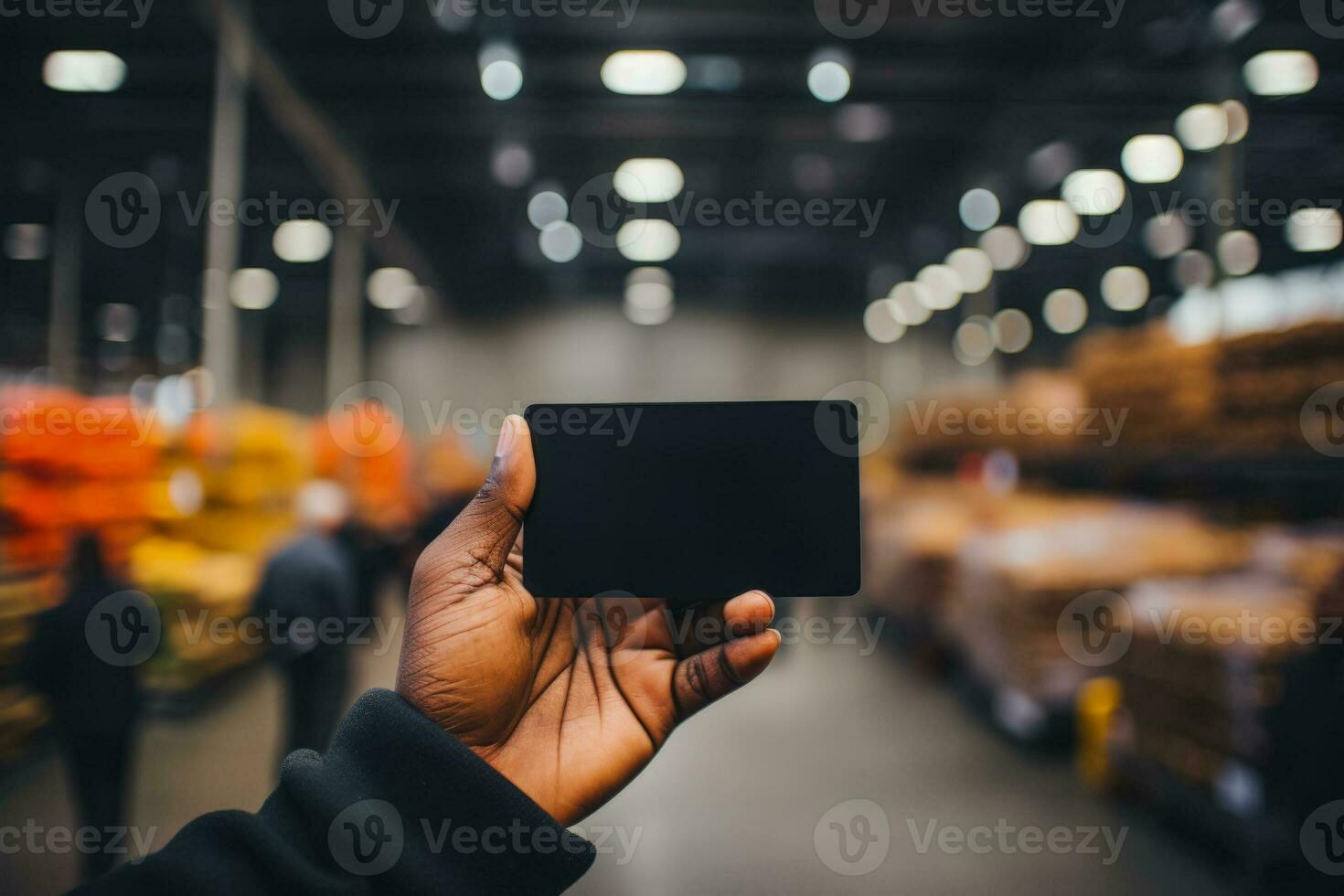 Exclusive black membership card offering perks at Costco wholesale store photo