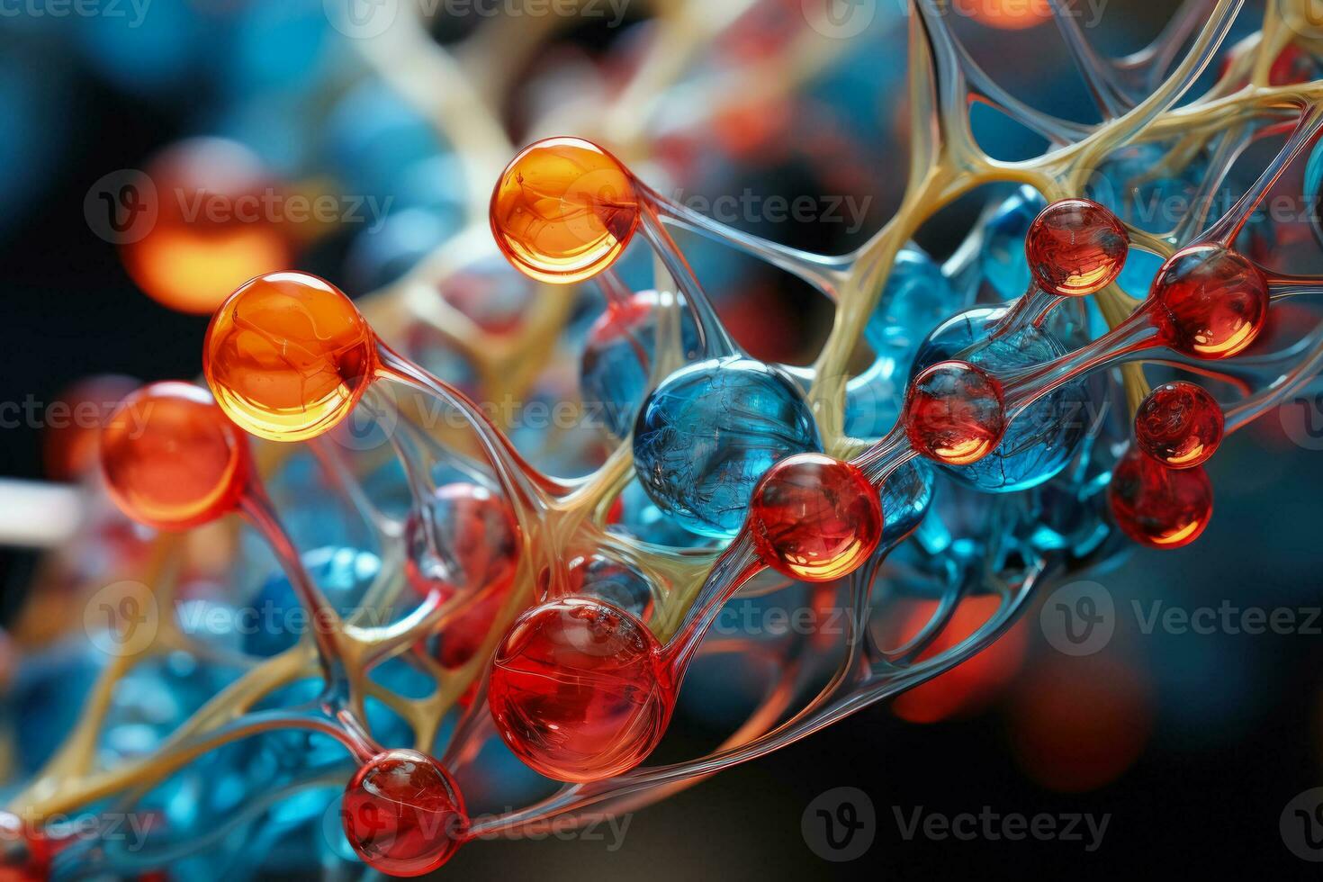 The molecule carrying genetic instructions for all living organisms photo