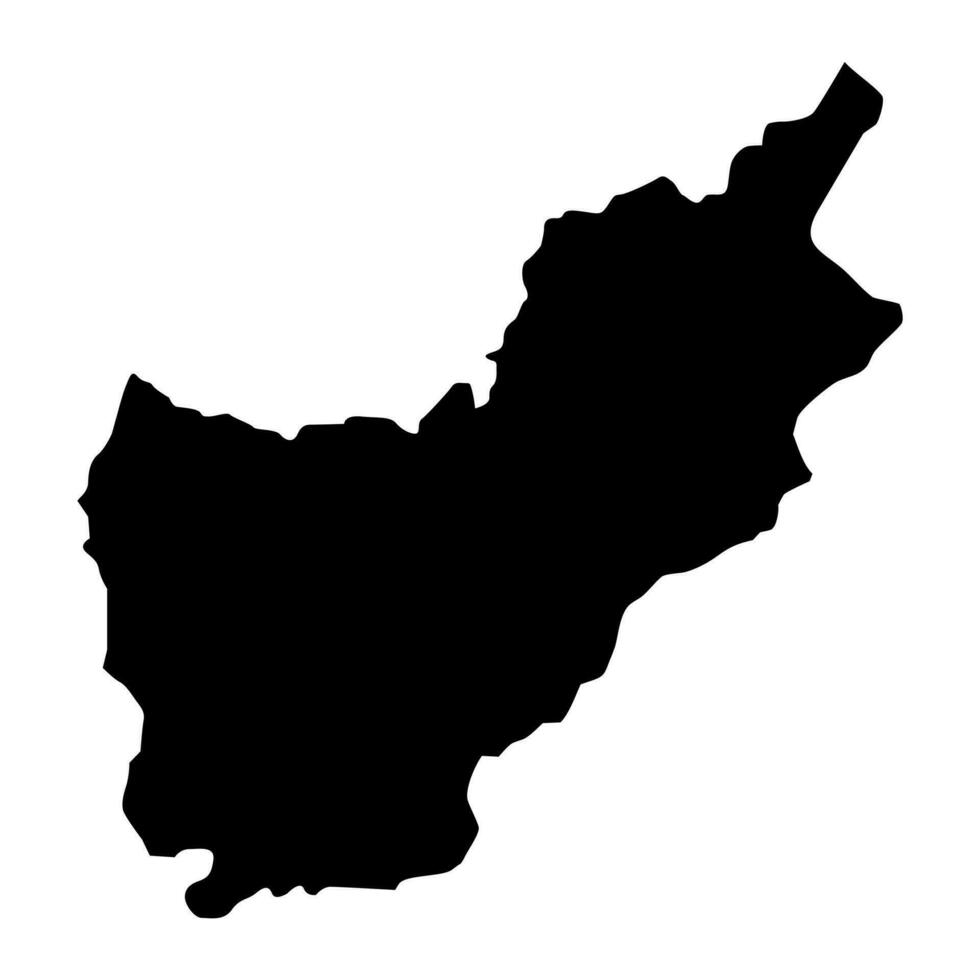 kunar provincia mapa, administrativo división de Afganistán. vector