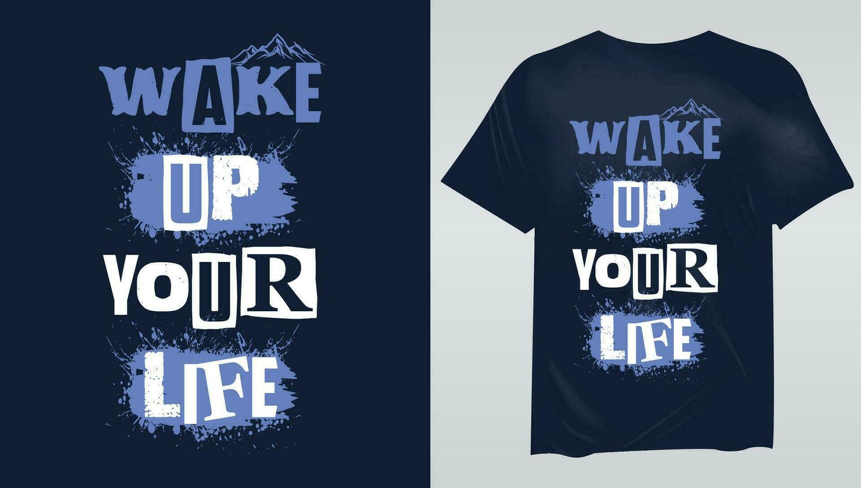 typography graphic design, for t-shirt prints, vector illustration