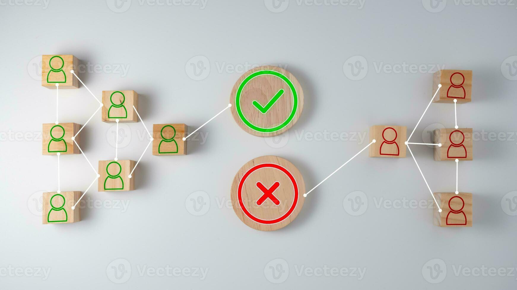 Business decision making concept, career path, work direction. Business concept. management concept business planning concept. photo
