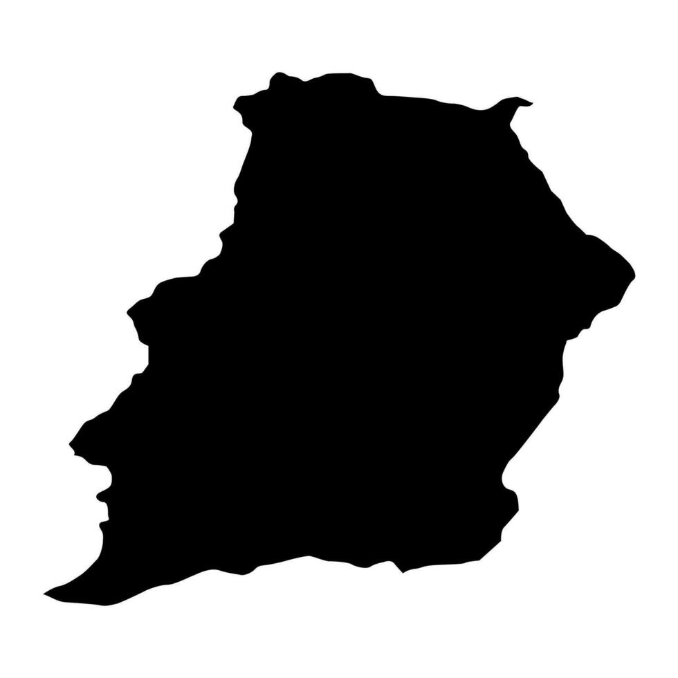 Samangan provincia mapa, administrativo división de Afganistán. vector