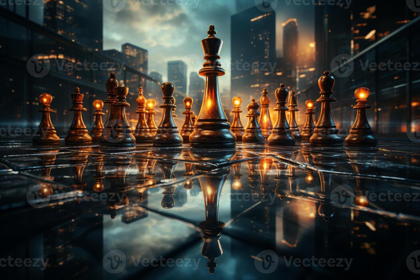 Made a wallpaper quality version of the AI image : r/chess