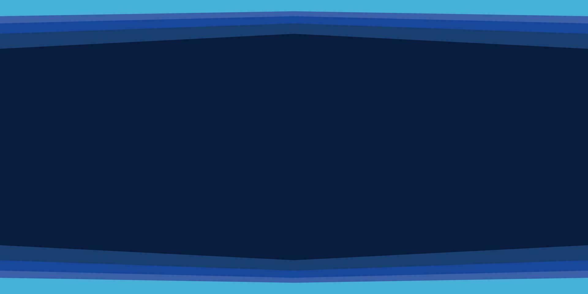 Vector Style Blue Abstract Background.