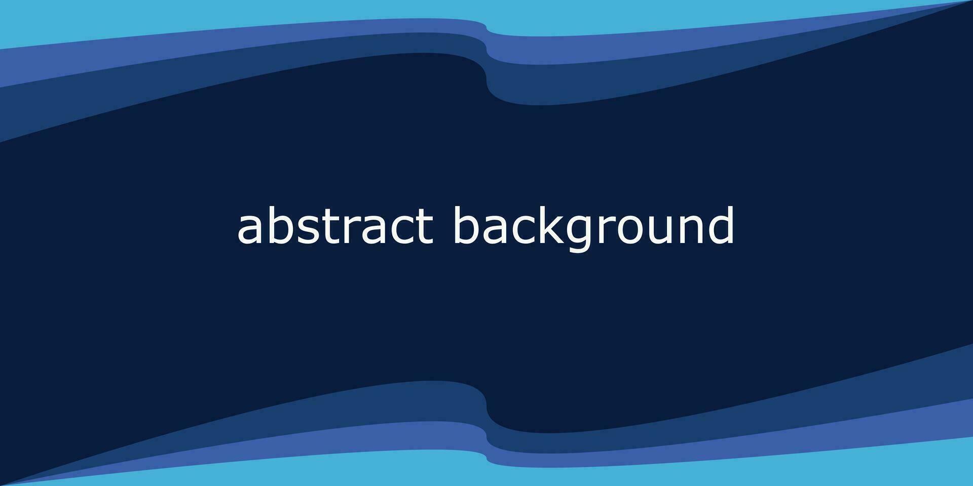Vector Style Blue Abstract Background.