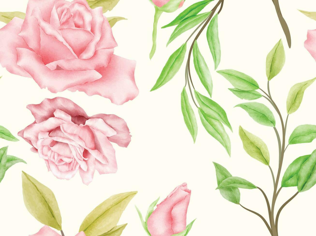 floral seamless pattern template design vector