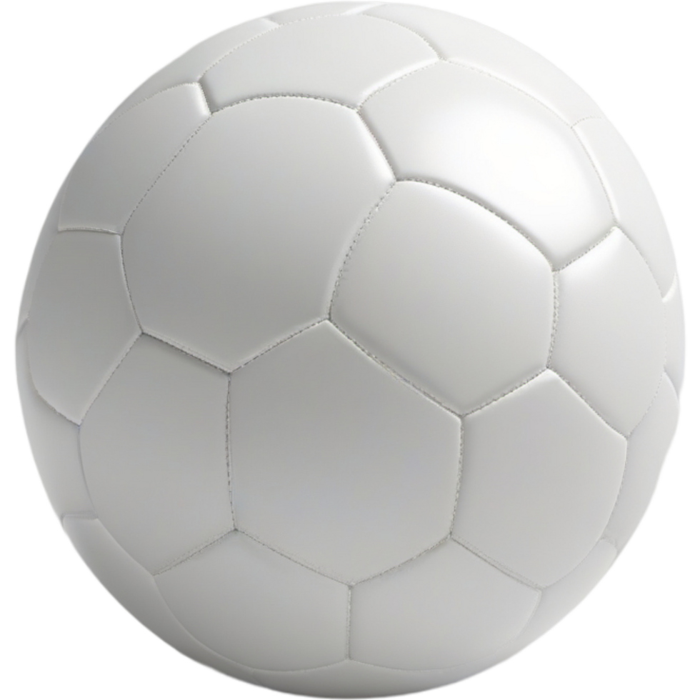 Weiß Fußball Ball. ai generativ png