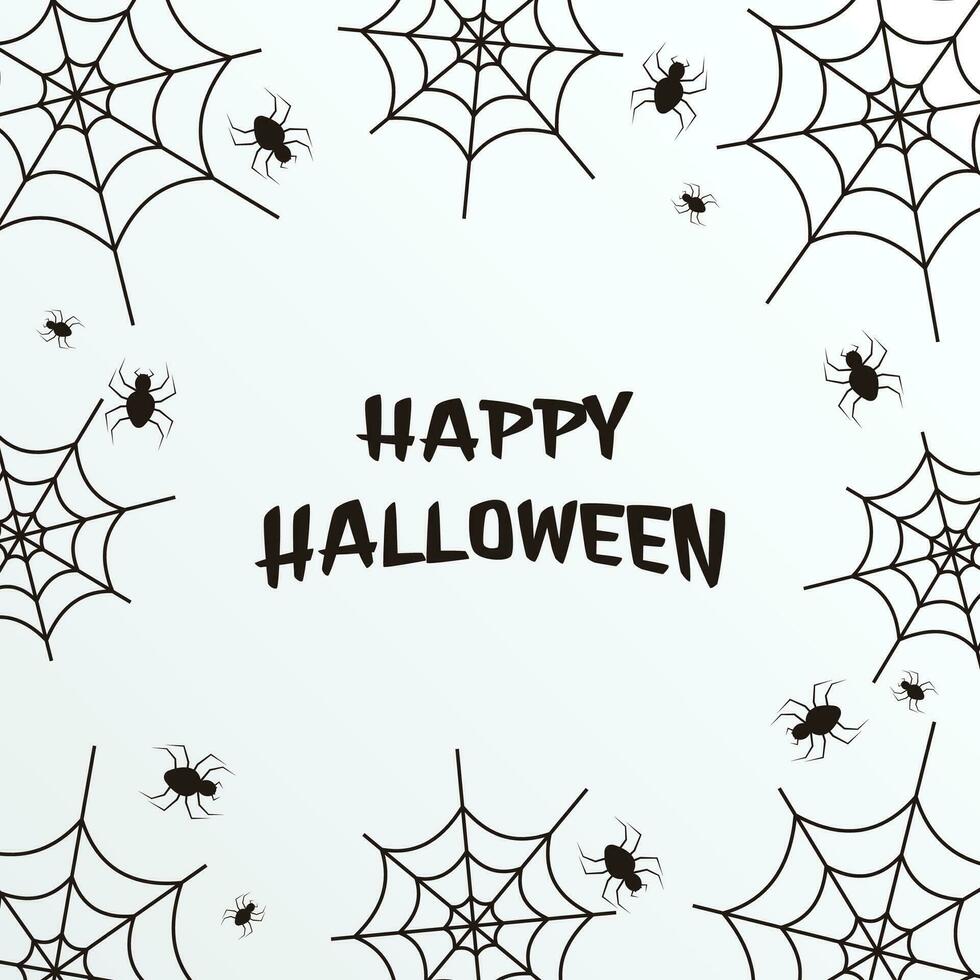 halloween celebration background, gradient vector with simple ornament.