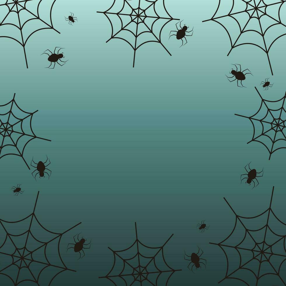 halloween celebration background, gradient vector with simple ornament.