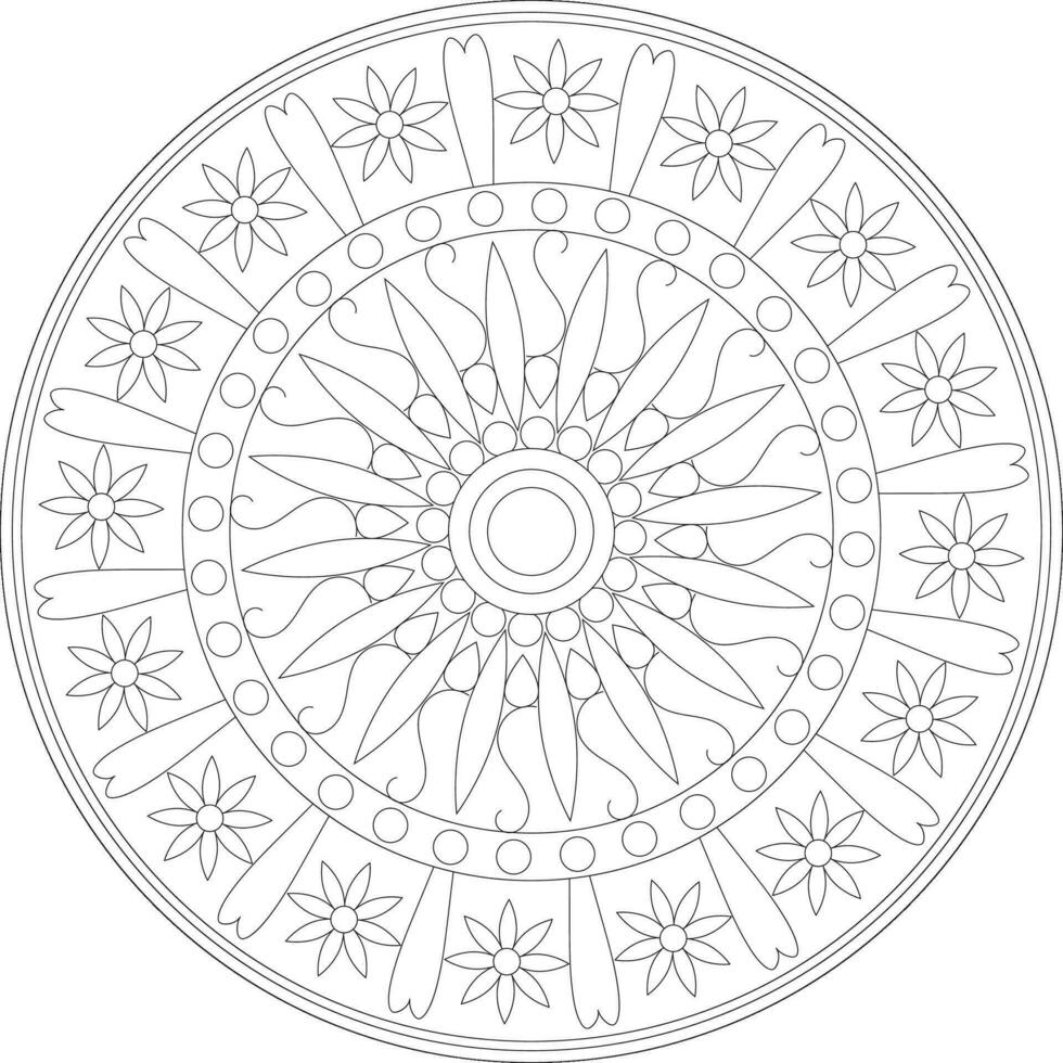 Luxury Mandala Design Background for Business vector