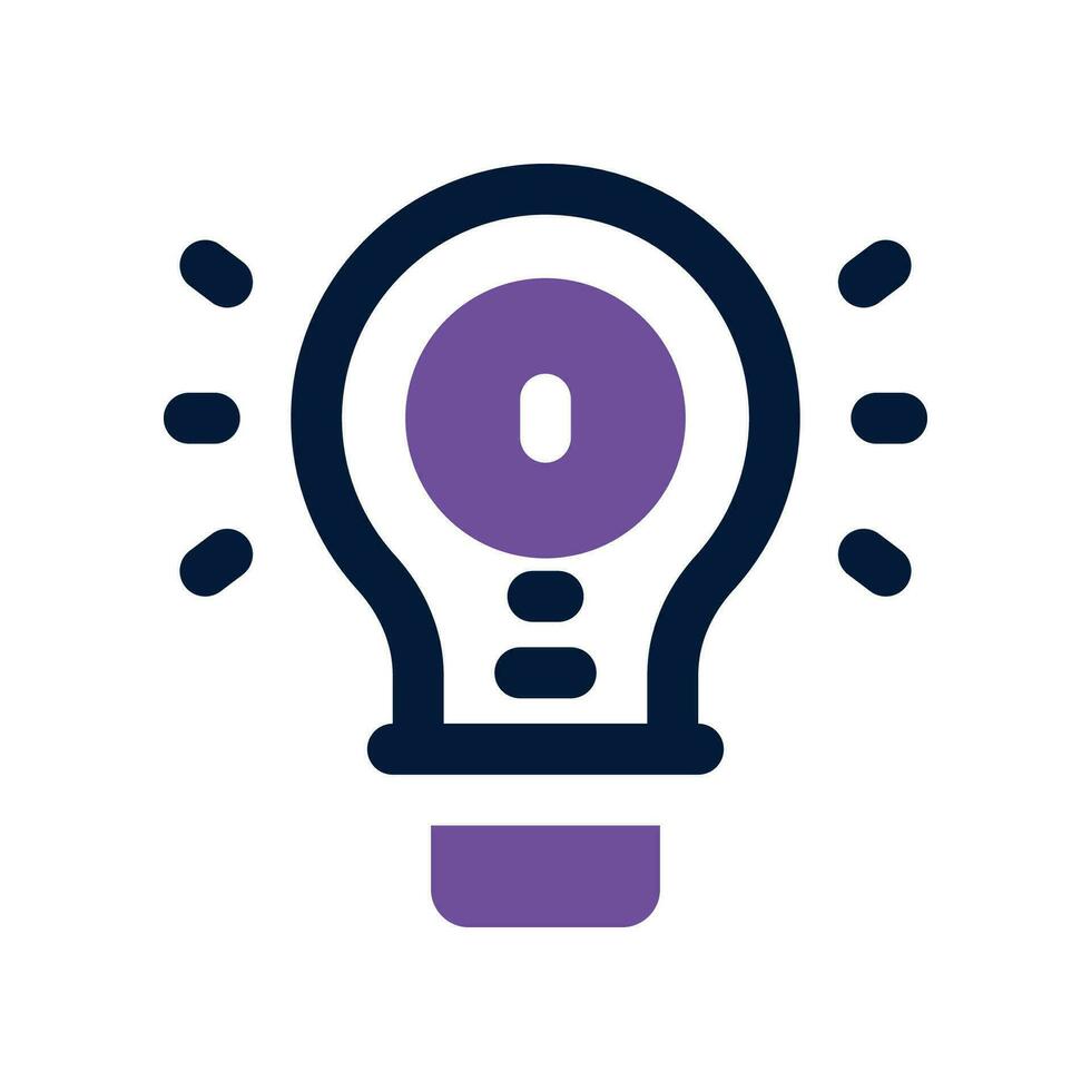 idea dual tone icon. vector icon for your website, mobile, presentation, and logo design.