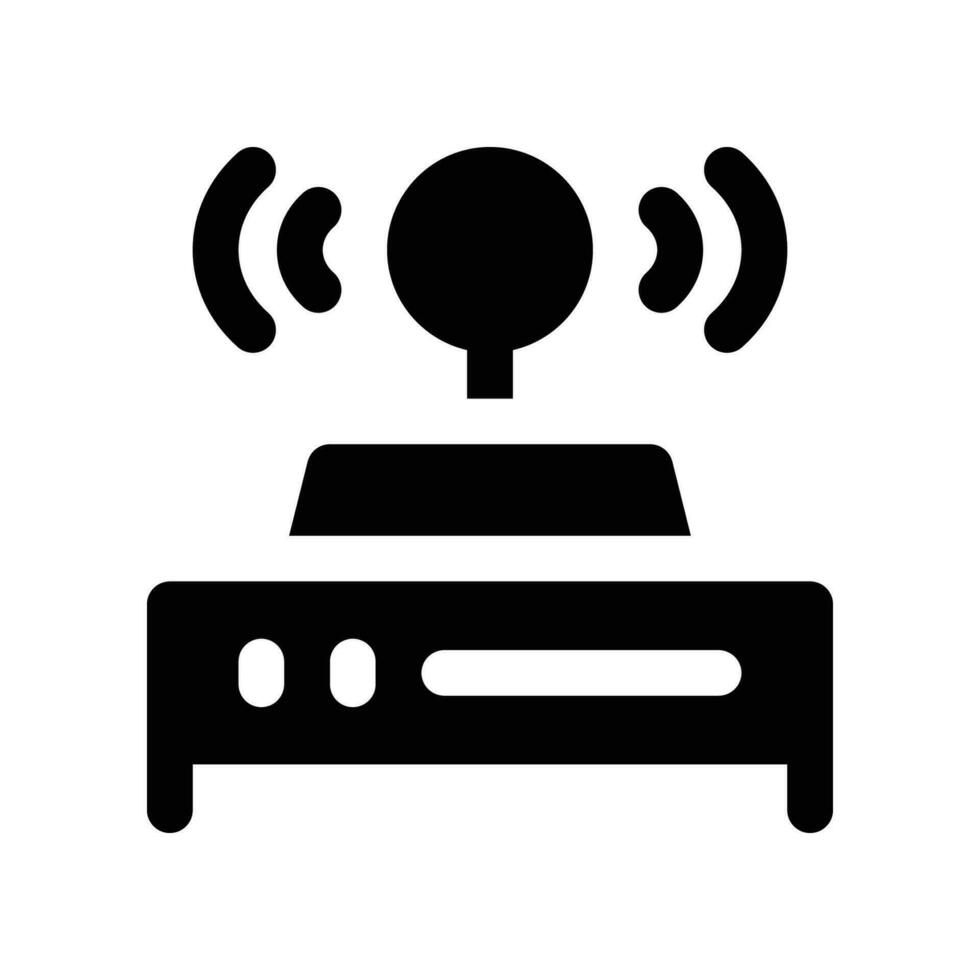 router solid icon. vector icon for your website, mobile, presentation, and logo design.