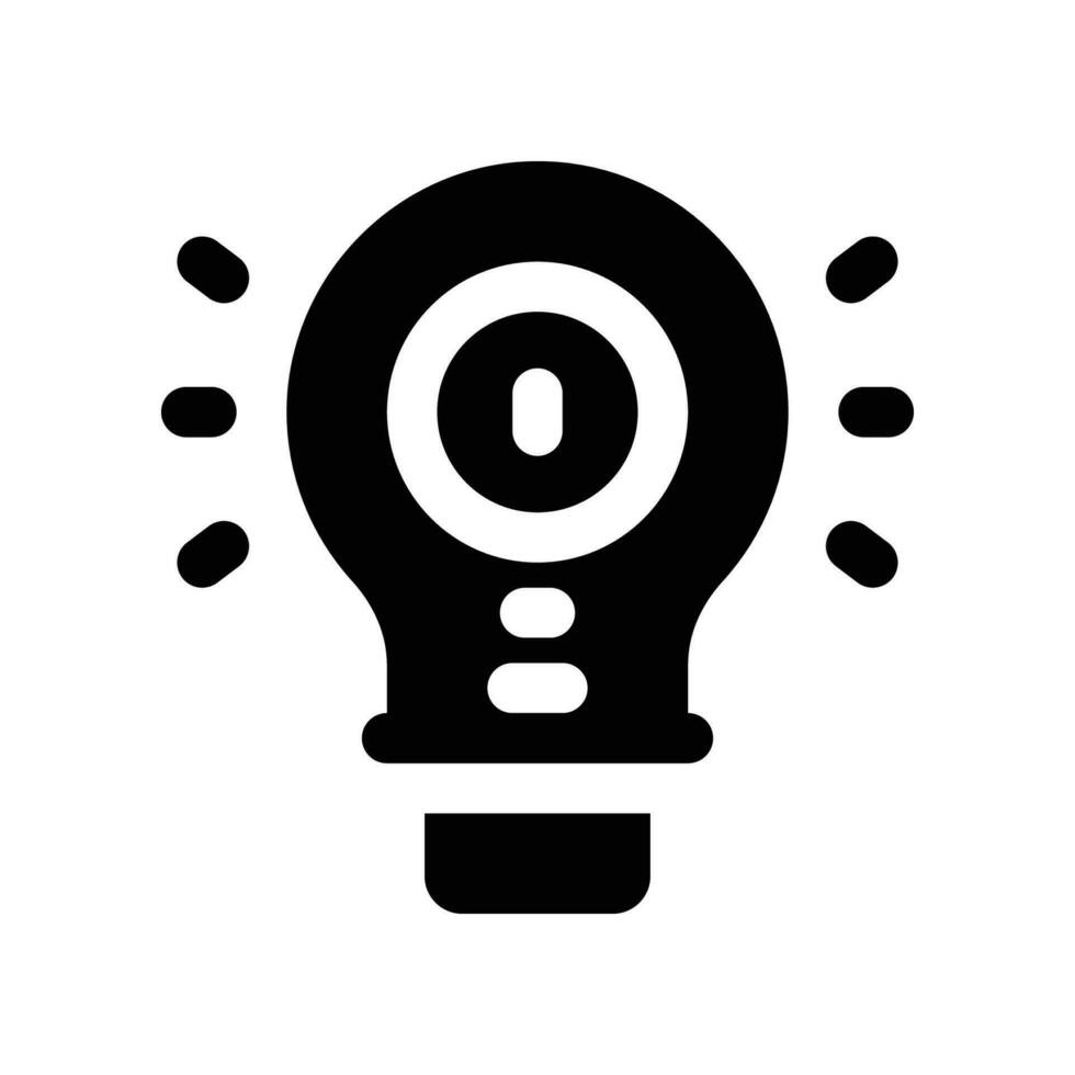 idea solid icon. vector icon for your website, mobile, presentation, and logo design.